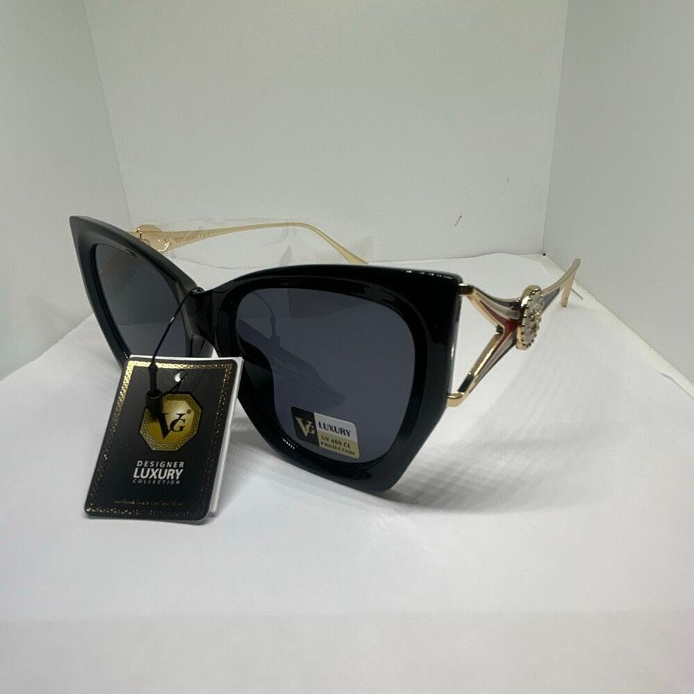 VG Luxury Designer Cat Eye Sunglasses UV400 Fashion Statement